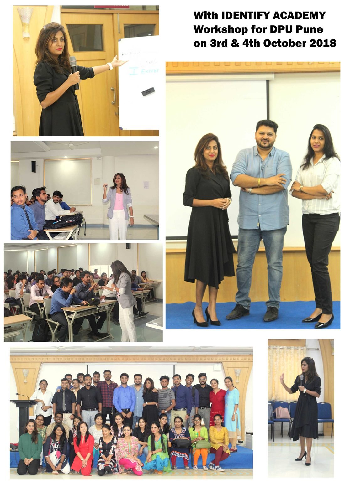 Two-day workshop for DPU Pune, with Identify Academy