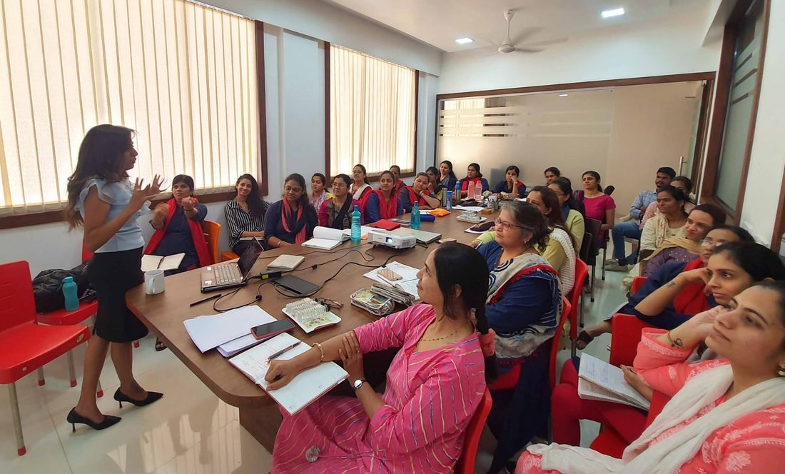 Workshop for the Principal and teachers at S. T. Kadam Vidyalaya
