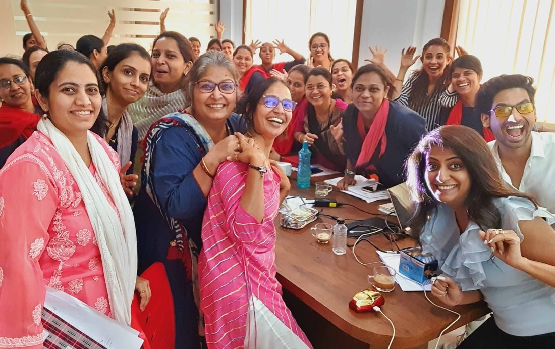 Workshop for the Principal and teachers at S. T. Kadam Vidyalaya
